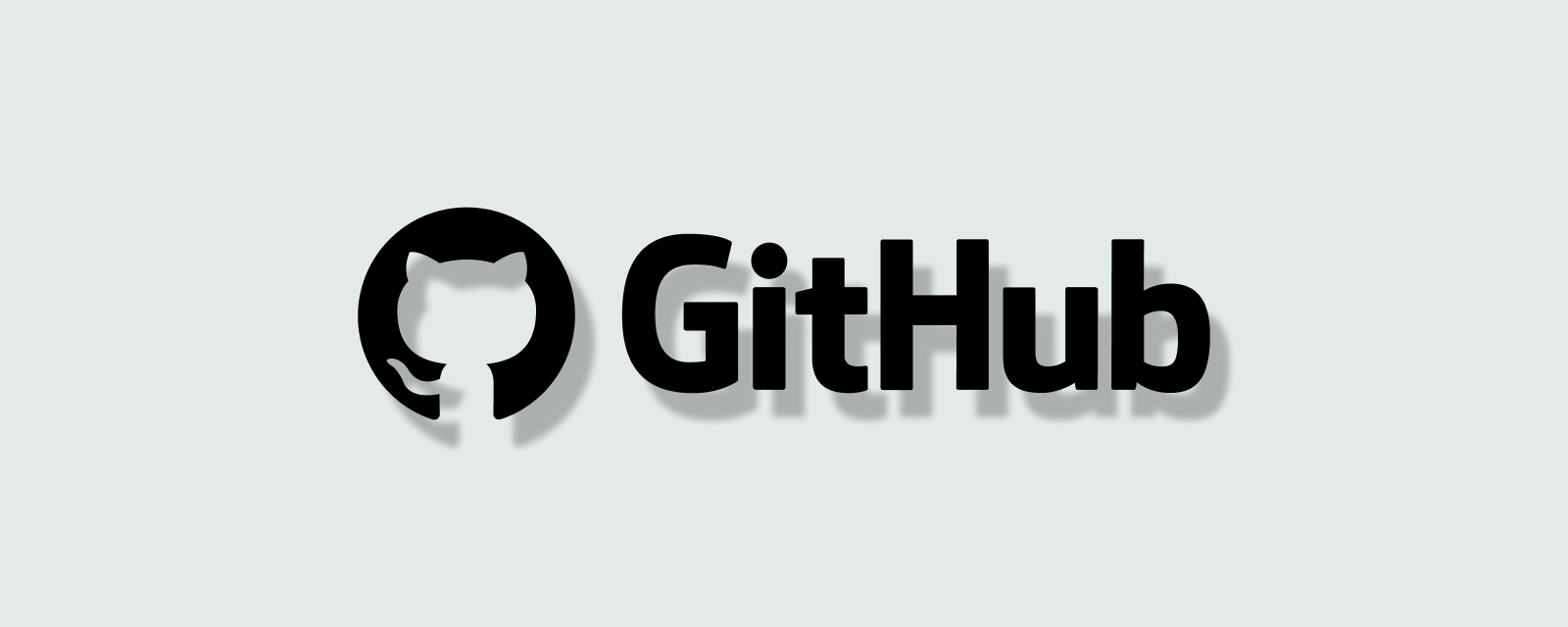 Logo with a drop shadow applied
